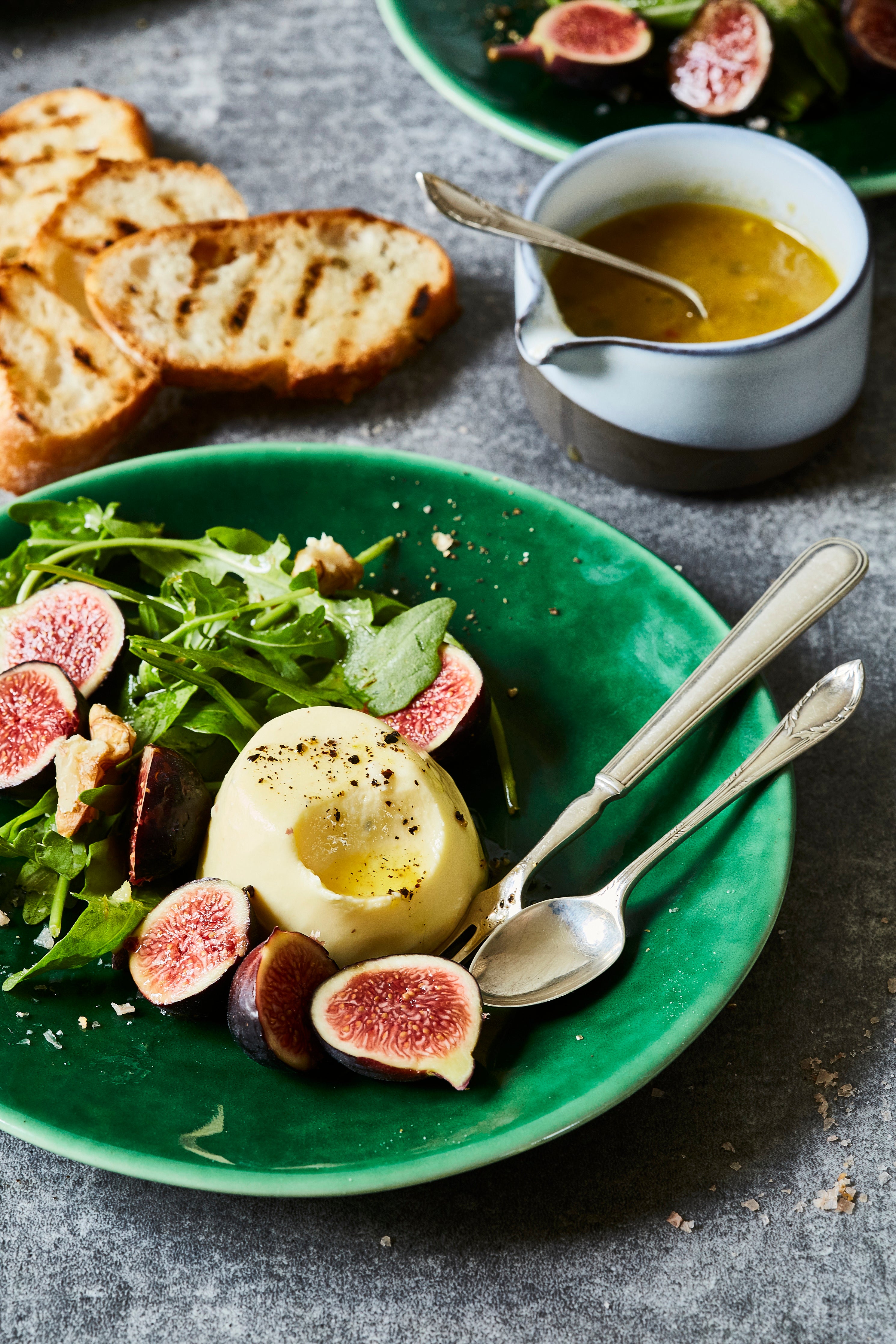 Savoury Panna Cotta with Baby Fig Salad
&ndash; Kaas Club.™