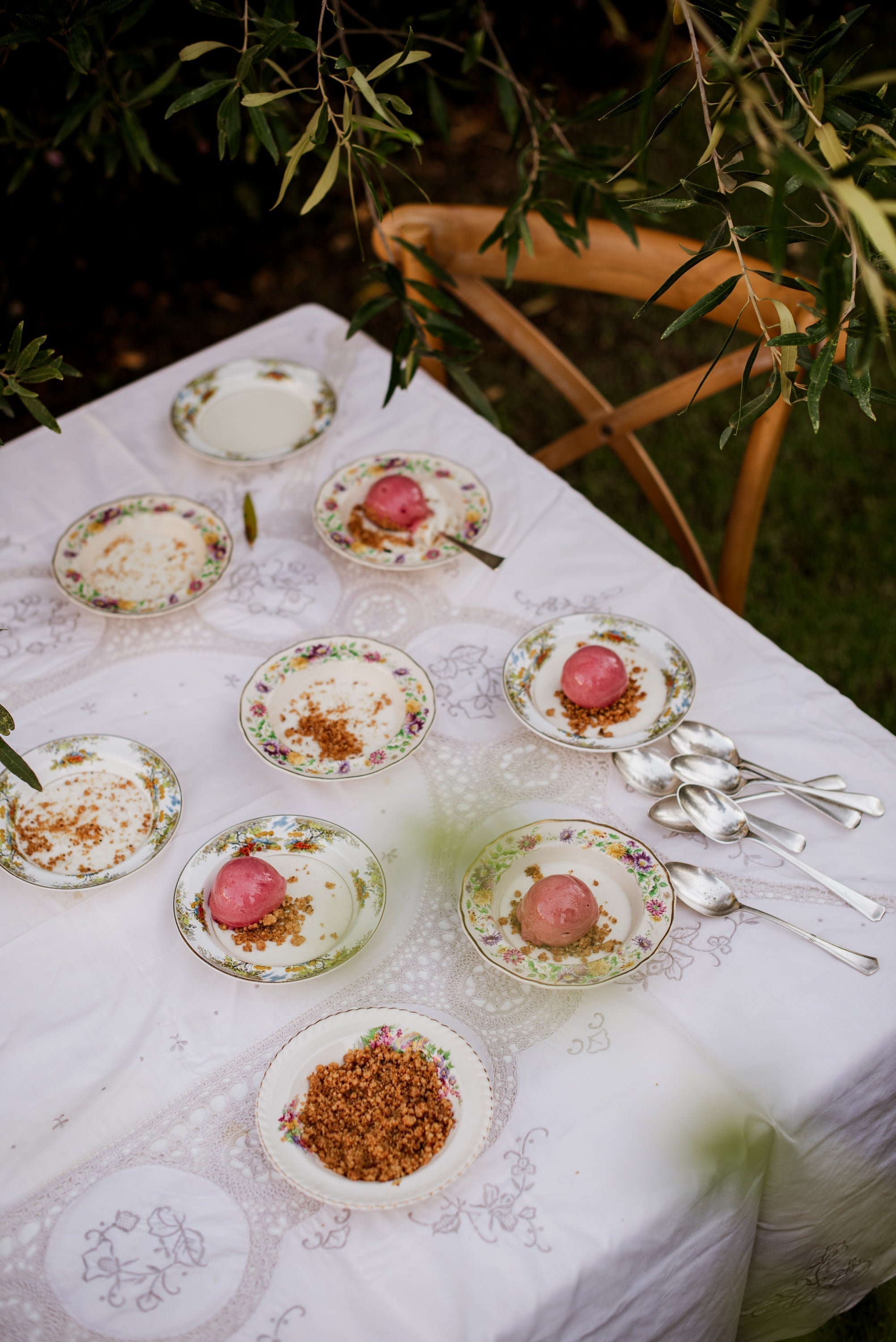 Dalewood Full-Cream Yoghurt Panna Cotta with Streusel &amp; Plum Sorbet
&ndash; Kaas Club.™