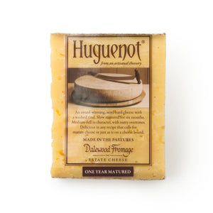 ONE YEAR MATURE Huguenot® Signature Cheese (approx. 200g)