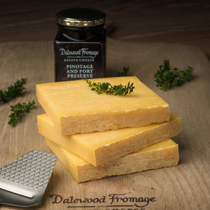 Huguenot® Signature Cheese 200 grams. Delicious in any recipe that calls for mature cheese or on a cheese board