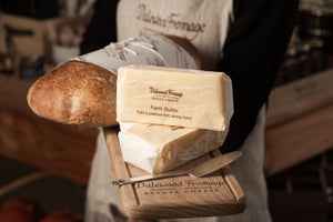 Dalewood farm butter from a pasture-fed jersey herd