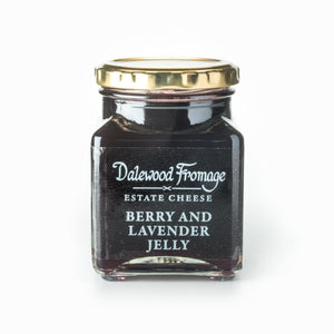 Berry and lavender jelly preserve for cheese platters