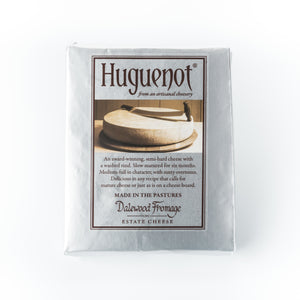 Huguenot® Signature Cheese 200 grams. Delicious in any recipe that calls for mature cheese or on a cheese board